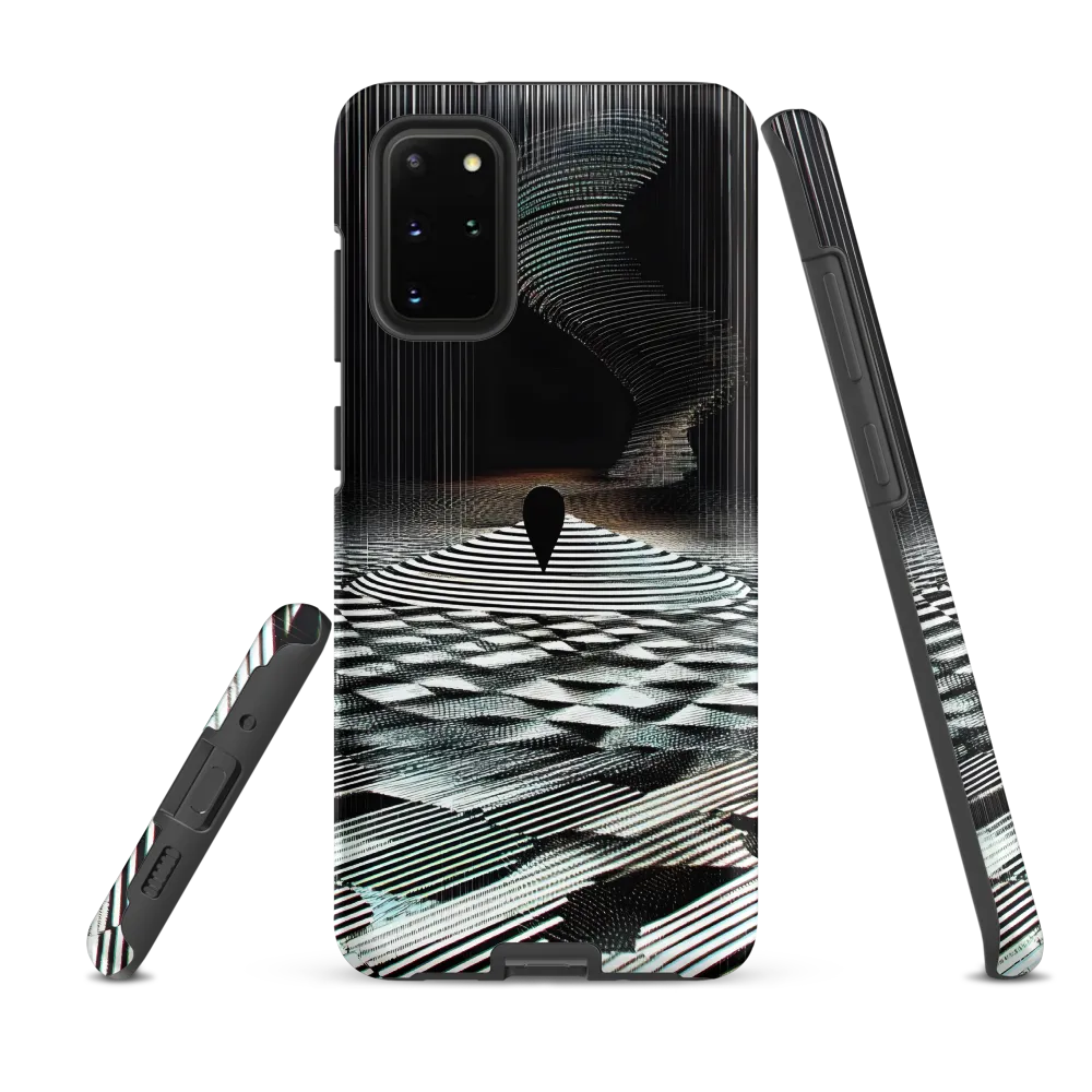 Spiral Echoes | Phone Case |  S20 Plus | Tough Case | Matte