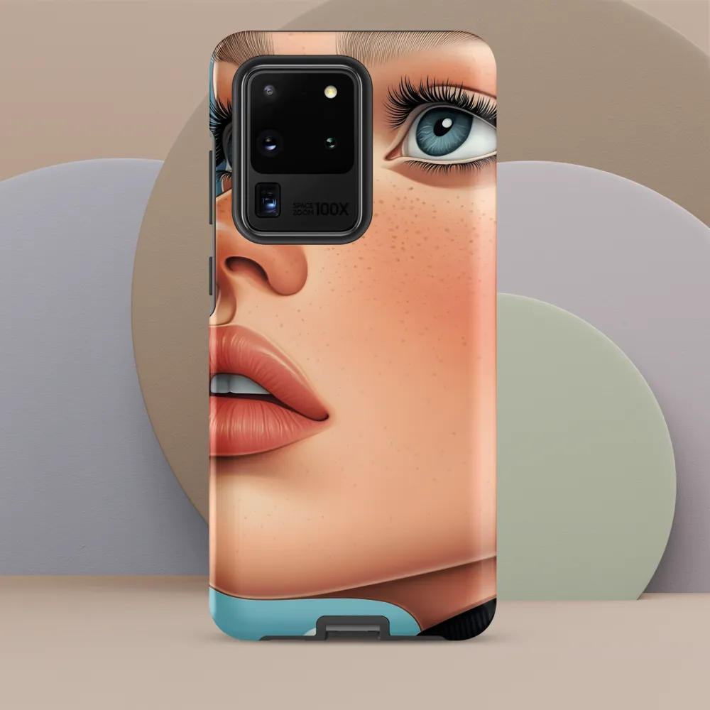 Serenity in Blue | Phone Case |  S20 Ultra | Tough Case | Matte