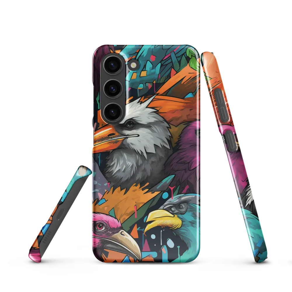 Avian Vortex: A Celebration of Color and Form