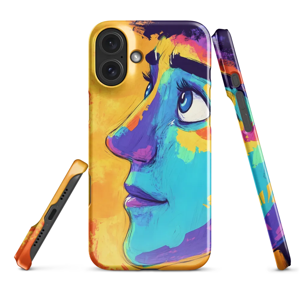 Whispers of Curiosity | Phone Case |  16 Plus | Snap Case | Glossy