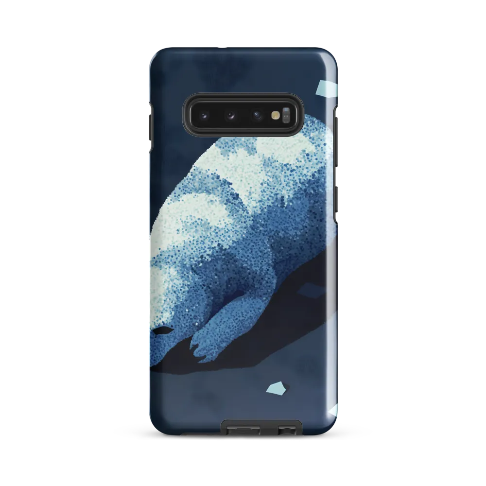 Silent Majesty: The Polar Bear's Realm | Phone Case |  S10 Plus | Tough Case | Glossy