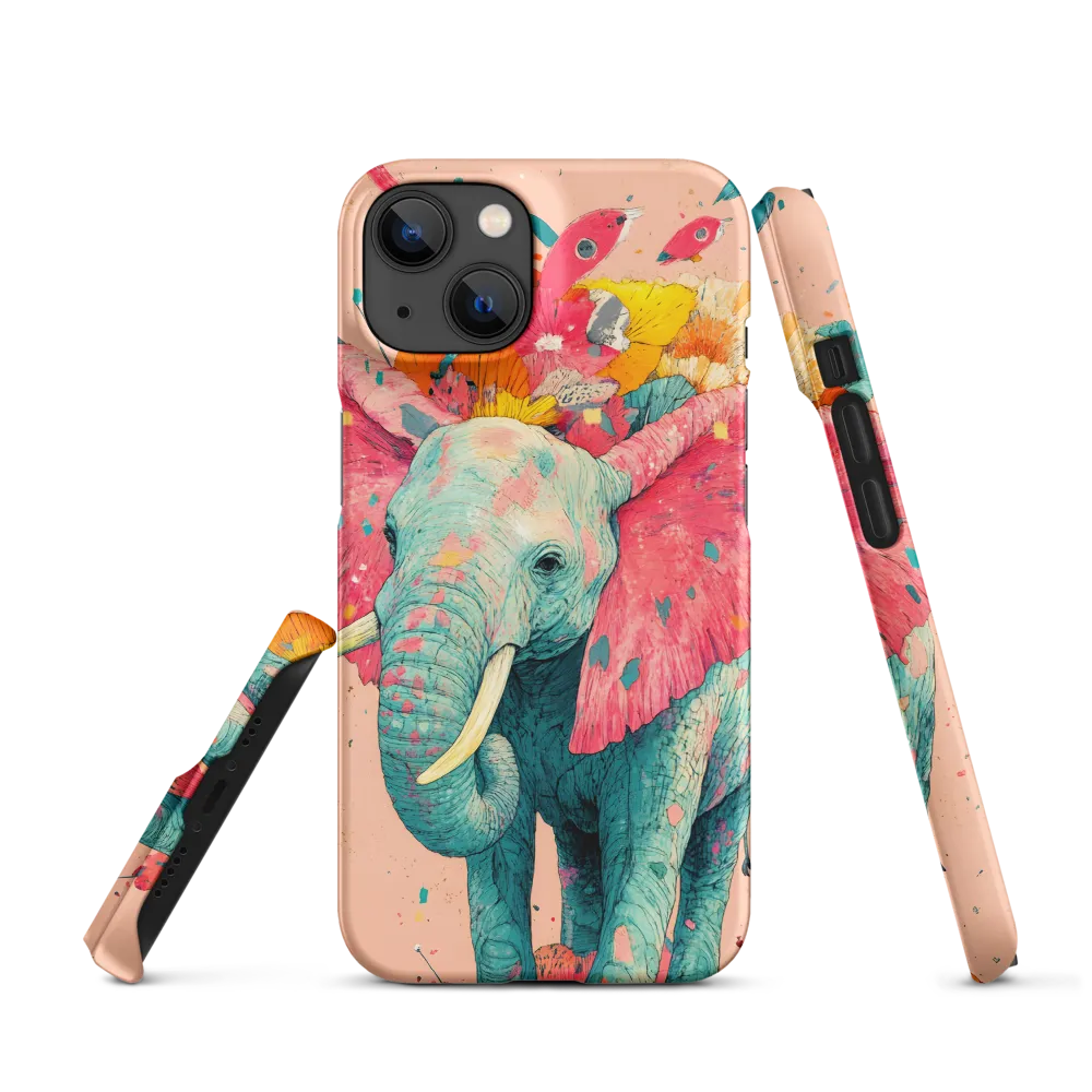 Whimsical Elegance: The Floral Elephant