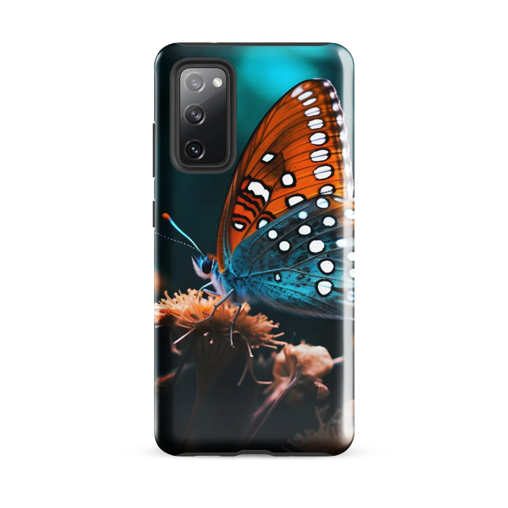 Whispers of Color: The Butterfly's Embrace