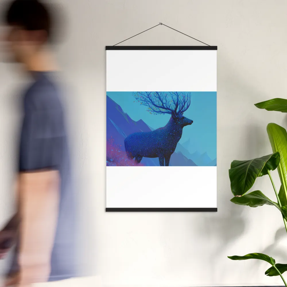 Ethereal Harmony | Poster With Black Wood Hanger | 24″×36″