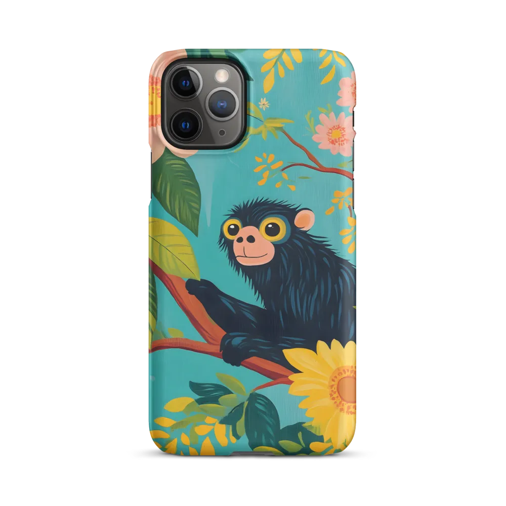 Joyful Encounter in a Floral Paradise