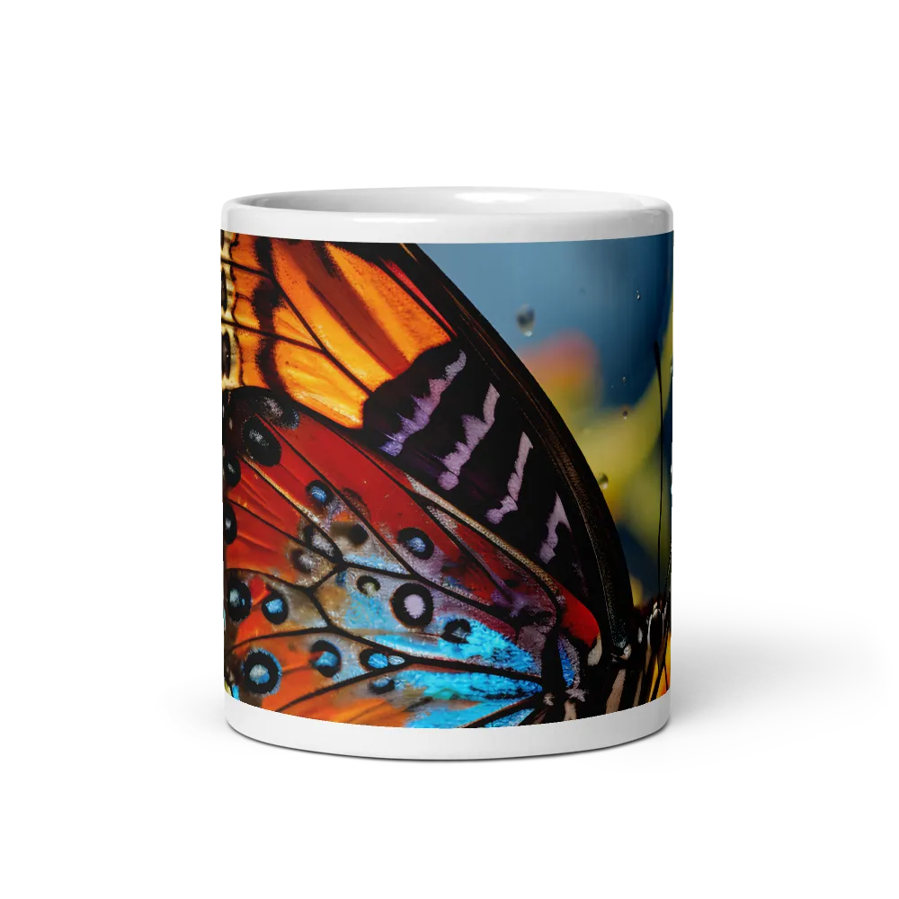 Dance of Colors: The Butterfly's Elegance | Mugs | Multiple Sizes & Colors