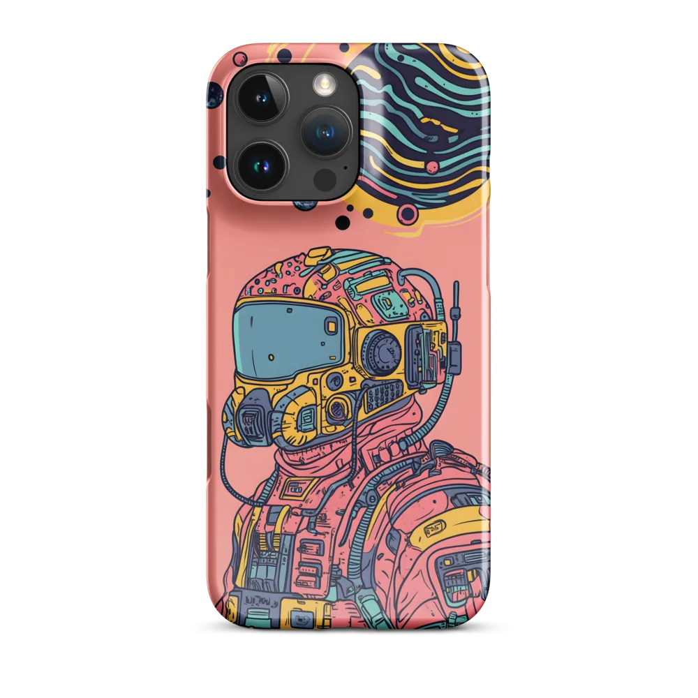 Exploration Beyond: A Digital Astronaut | Phone Case |  16 Pro Max | Snap Case | Glossy