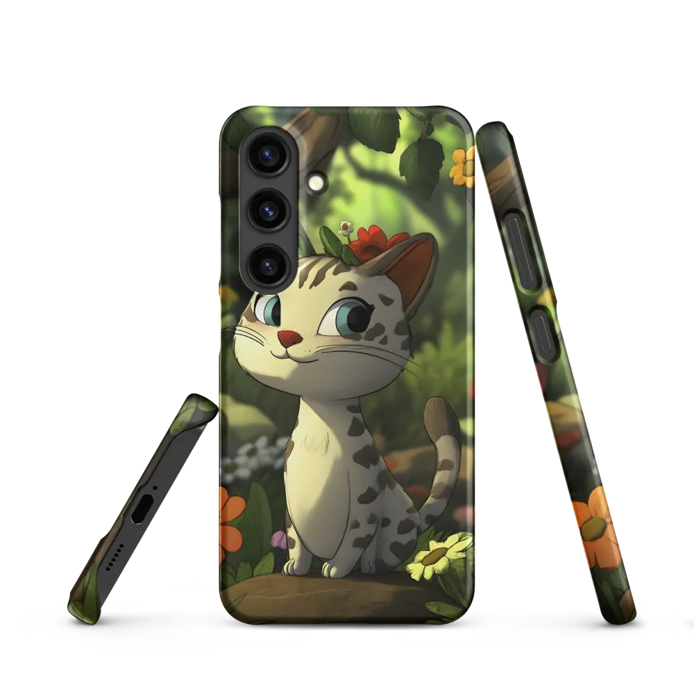 Whimsical Forest Cat