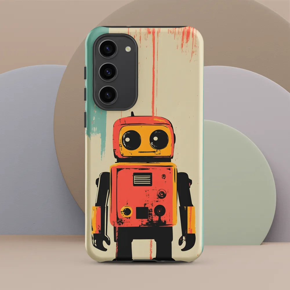 Retro Robot Charm