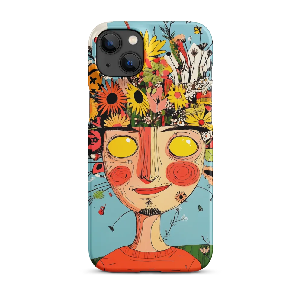 Whimsical Bloom | Phone Case |  14 Plus | Snap Case | Matte