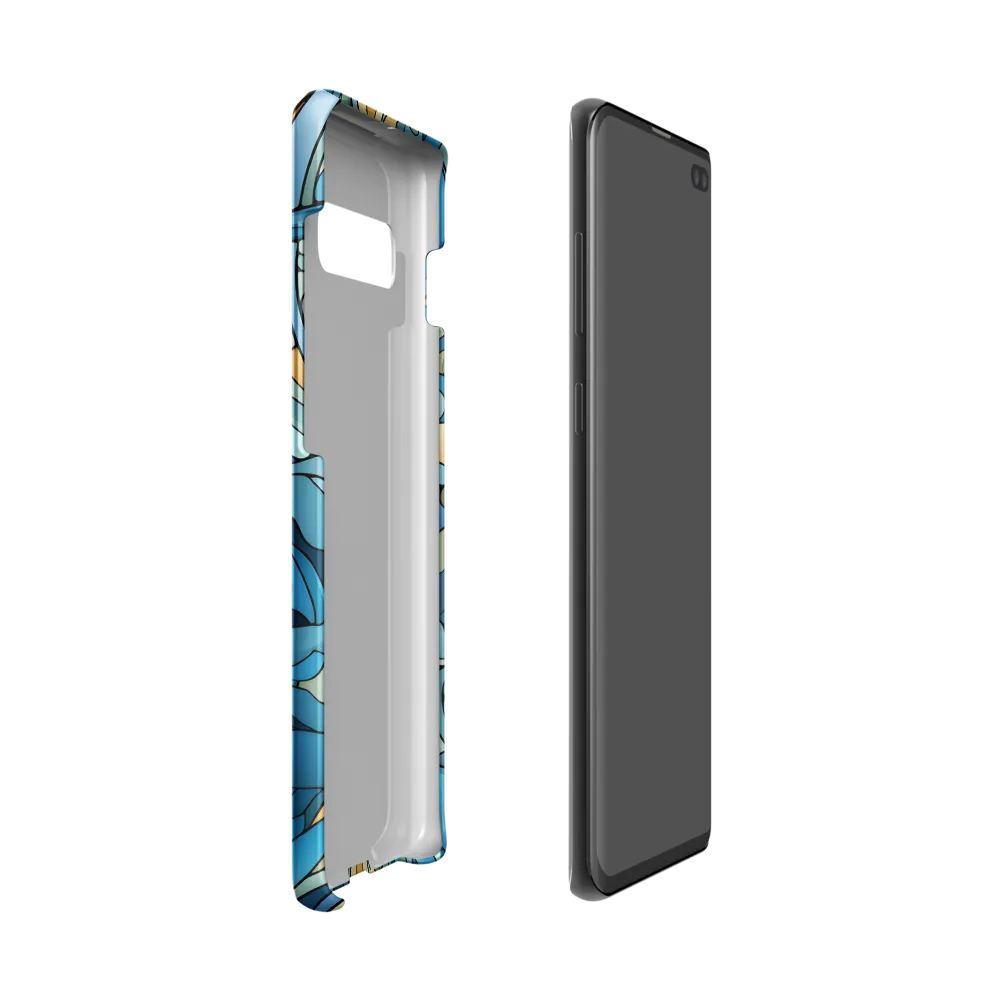 Dancing Waves of the Ocean | Phone Case |  S10 | Snap Case | Matte