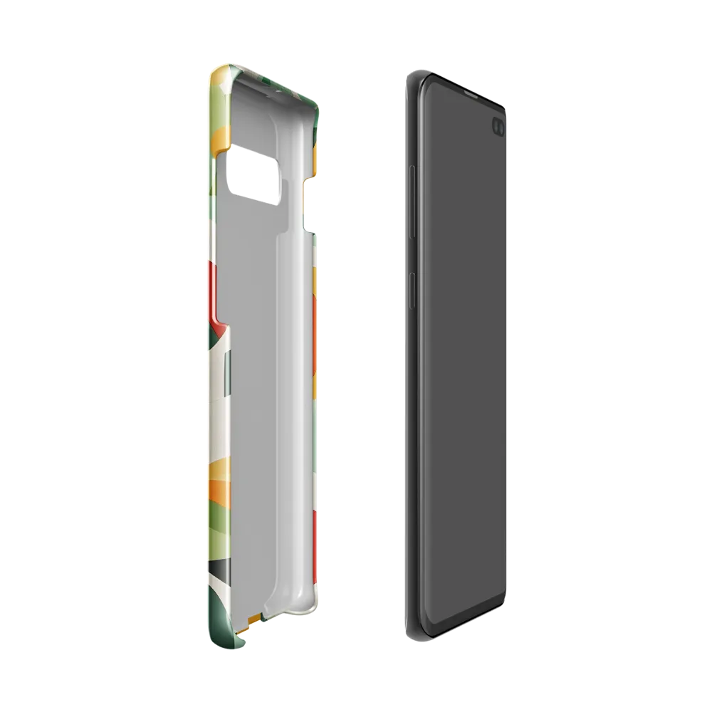 Harmony in Shapes: A Playful Abstract Design