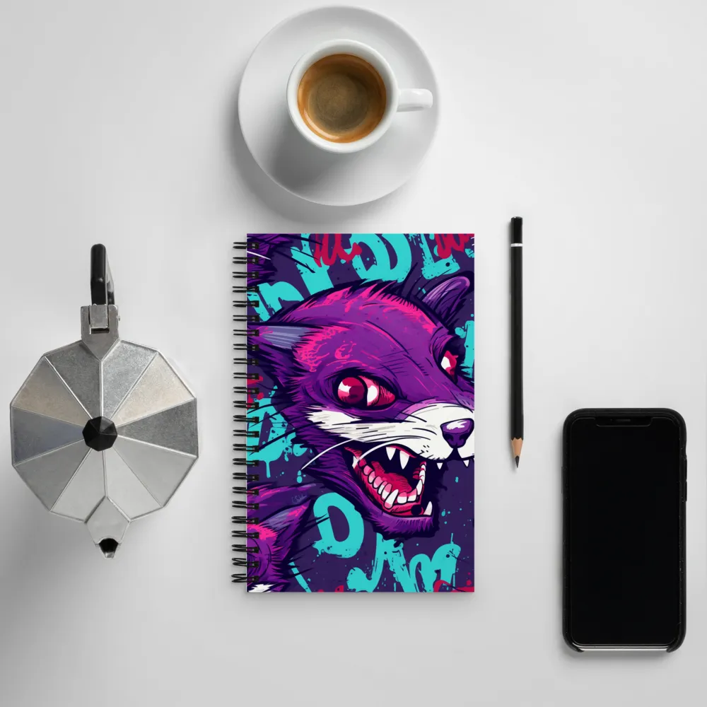 Fierce Felines: Urban Jungle | Spiral Notebook