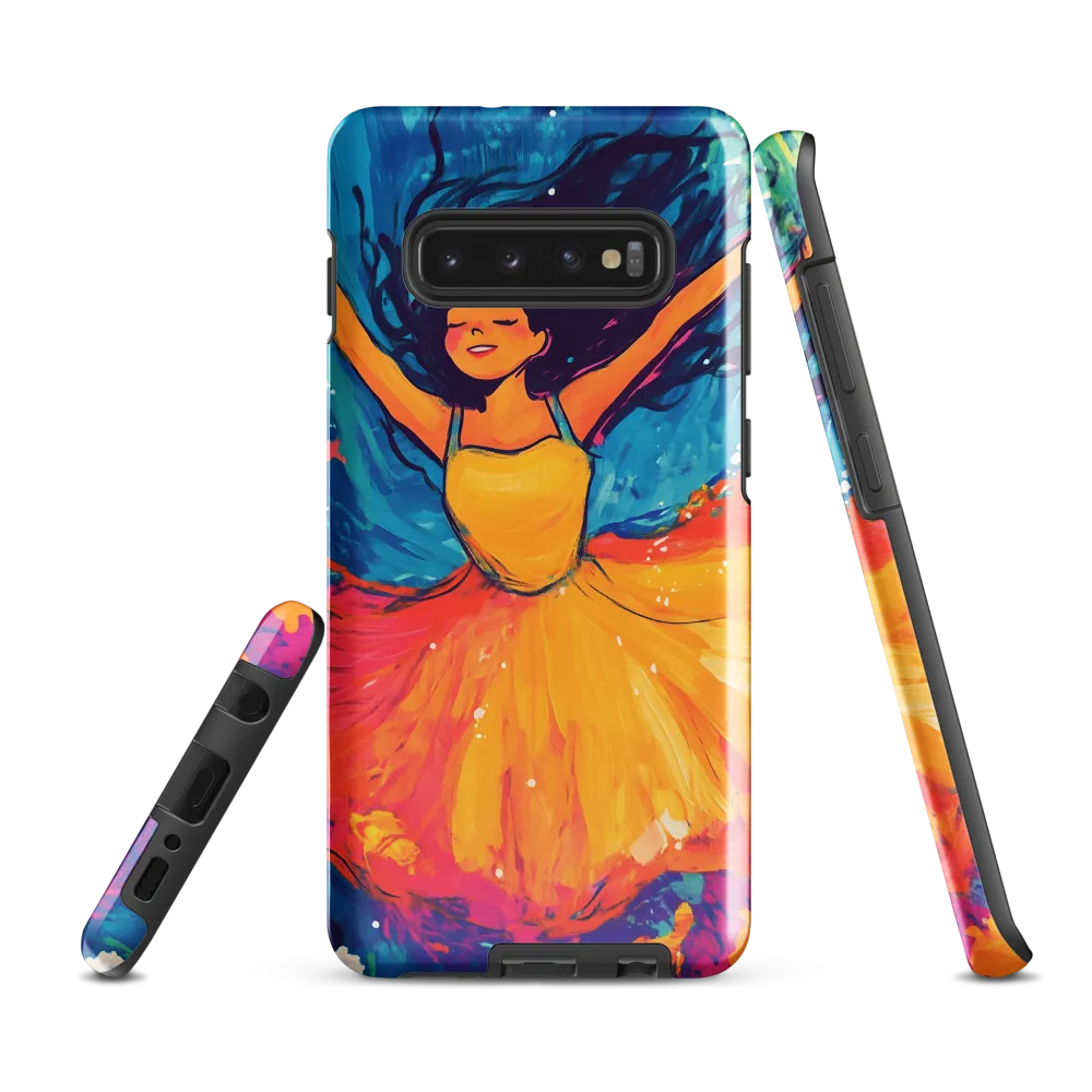 Dancing Through the Waves | Phone Case |  S10 Plus | Tough Case | Glossy