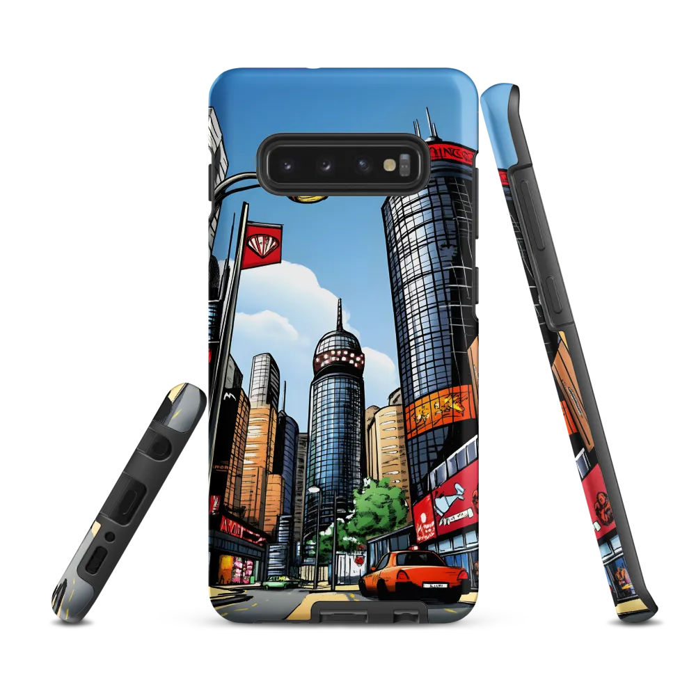 Urban Pulse: A Comic Cityscape