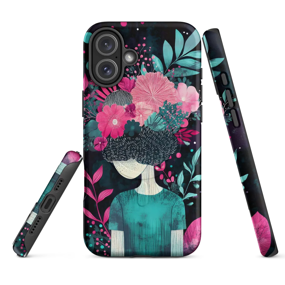 Floral Harmony: A Portrait of Serenity