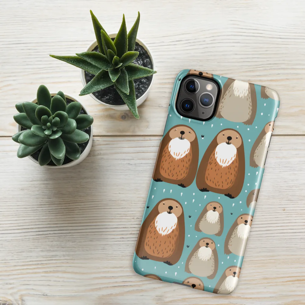 Whimsical Otter Pattern