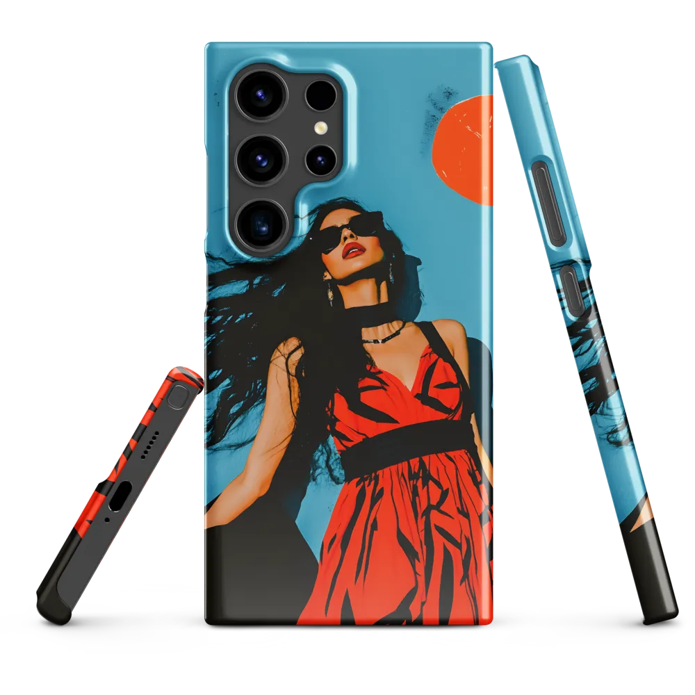 Sunset in Fashion: A Modern Portrait