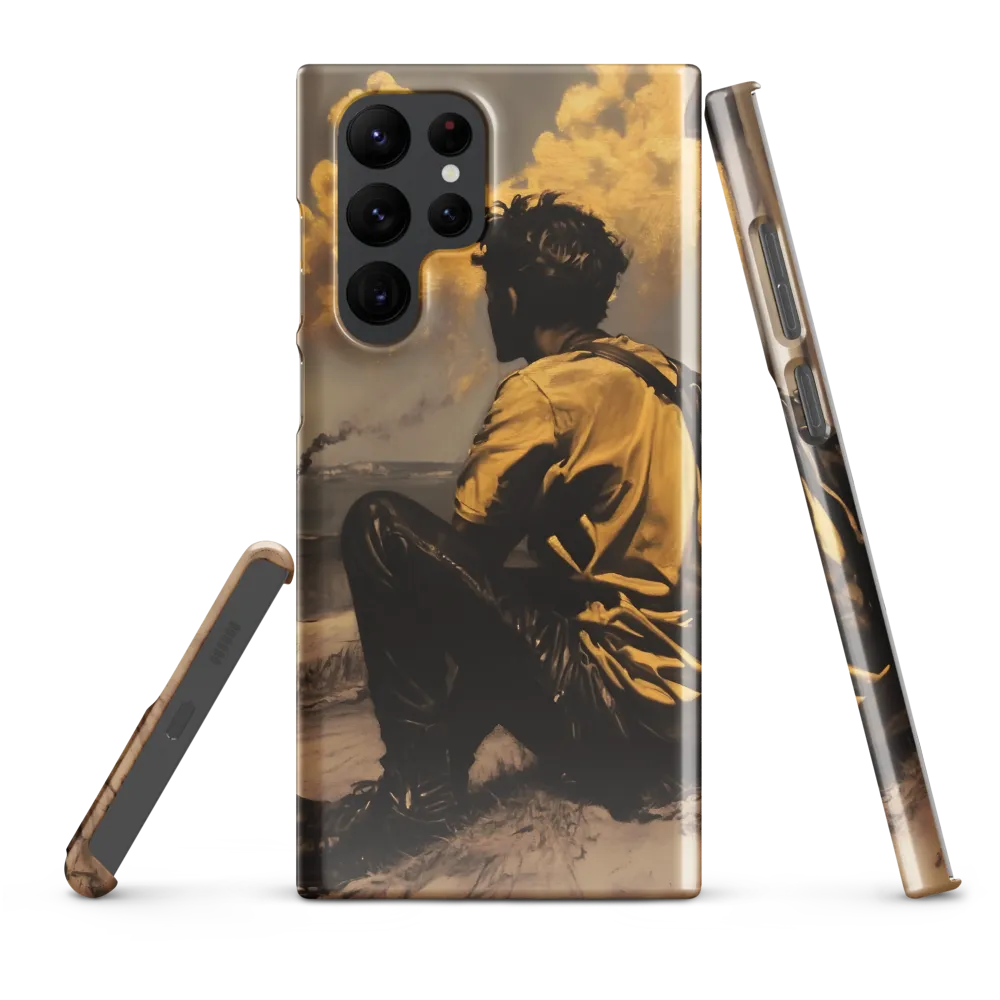 Reflections by the Shore | Phone Case |  S22 Ultra | Snap Case | Glossy