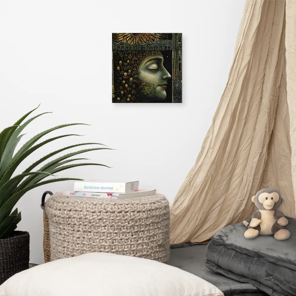 Nature’s Embrace: The Infinite Connection | Canvas | 12″×12″
