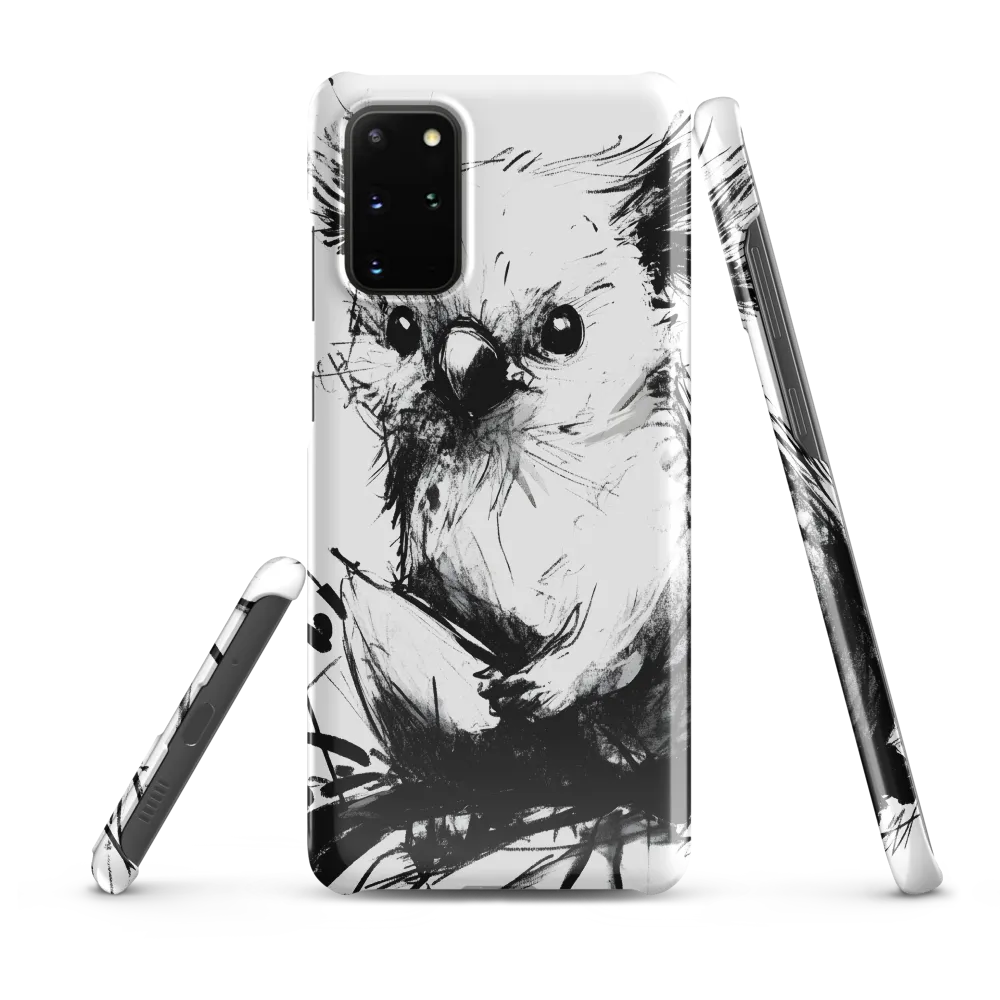 Whimsical Koala in Ink