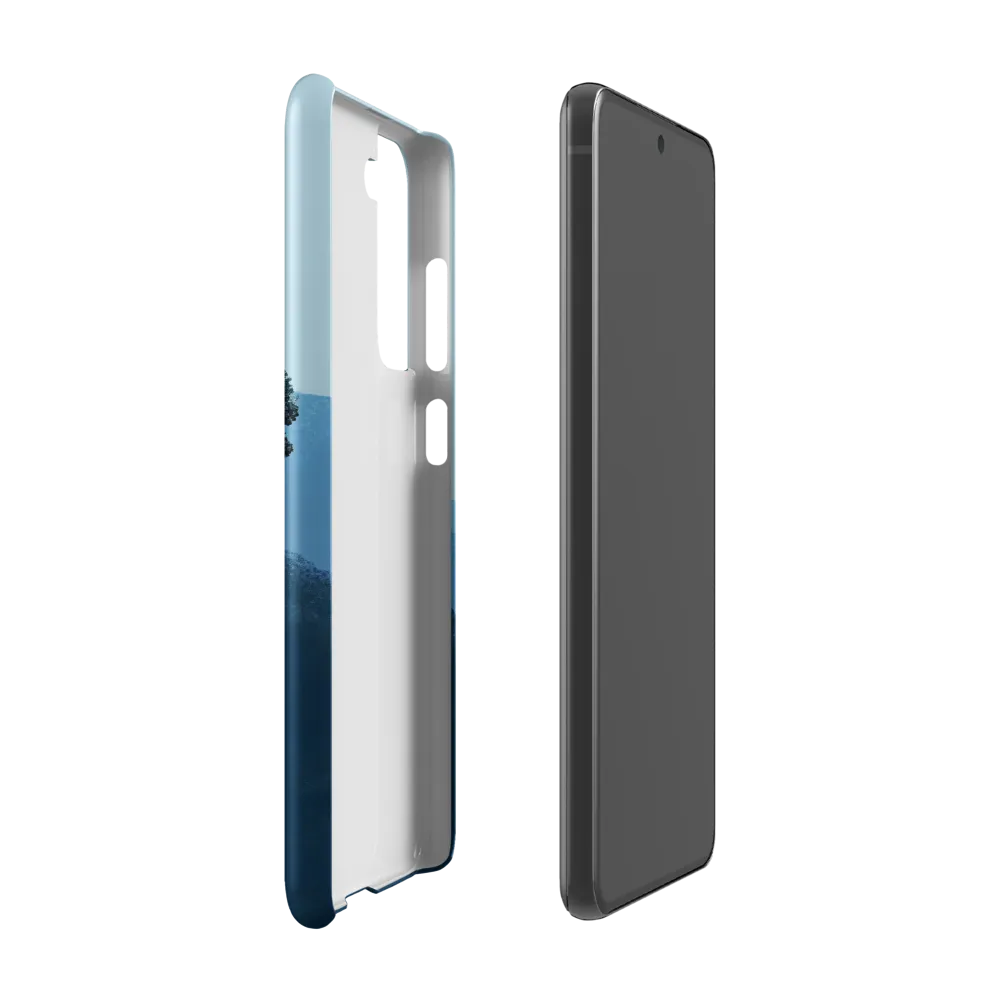 Solitude in Blue | Phone Case |  S21 FE | Snap Case | Matte