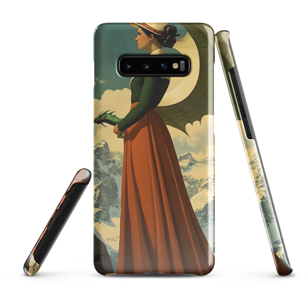 Mystic Harmony: The Dragon Keeper | Phone Case |  S10 Plus | Snap Case | Glossy