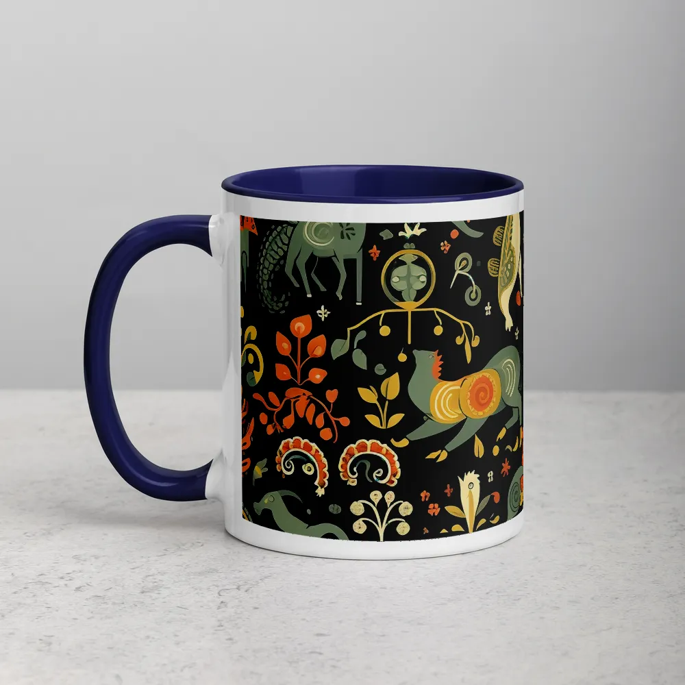 Whimsical Forest: A Folk Art Journey