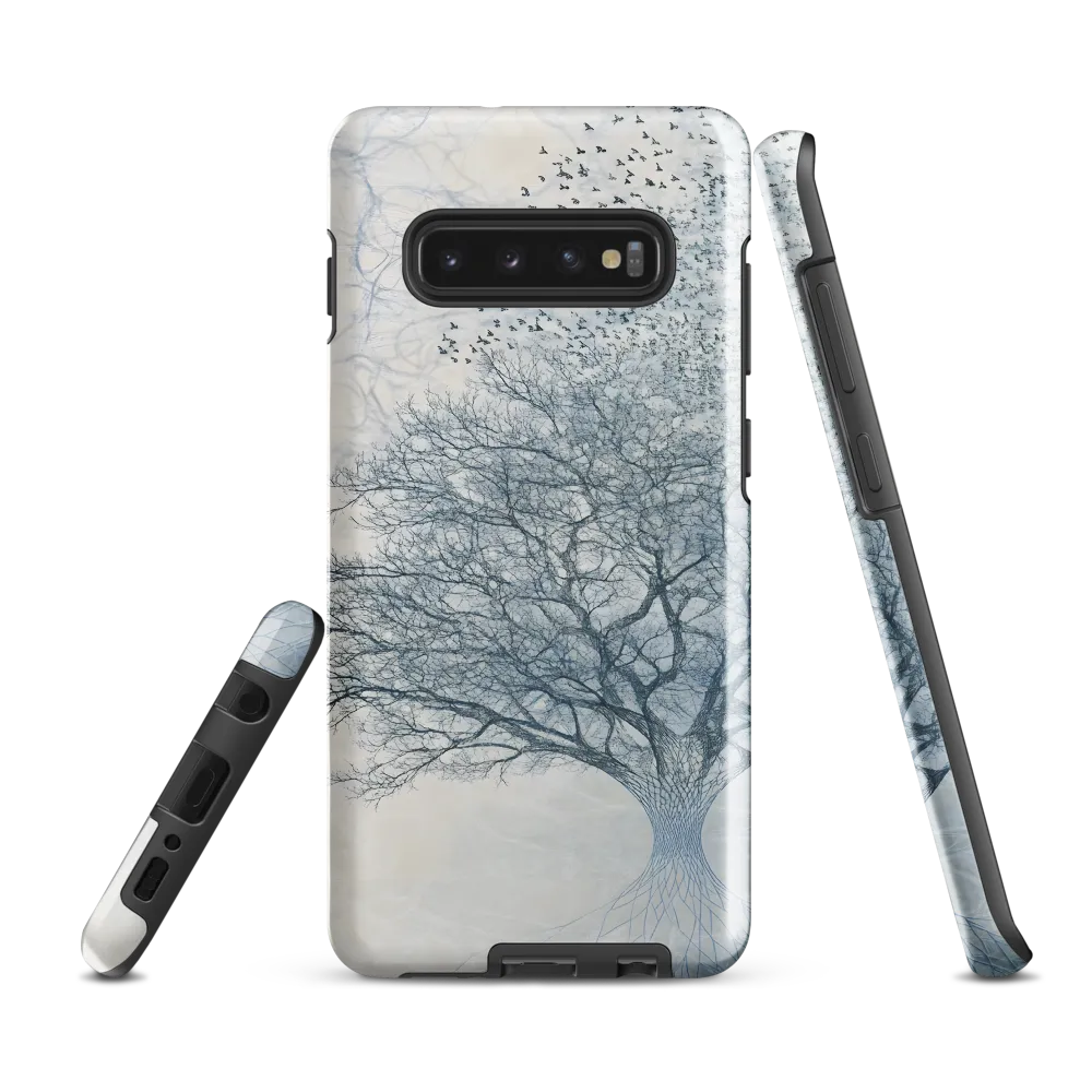 The Flight of Reflection | Phone Case |  S10 Plus | Tough Case | Glossy