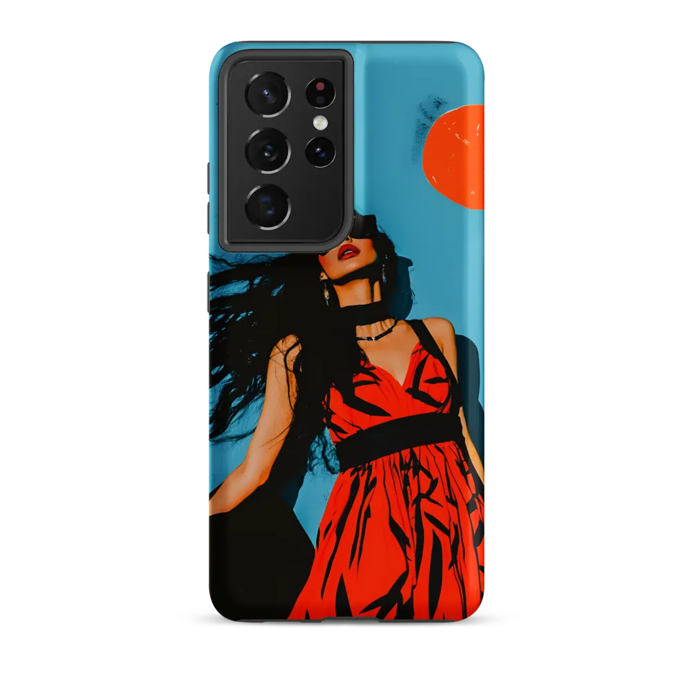 Sunset in Fashion: A Modern Portrait