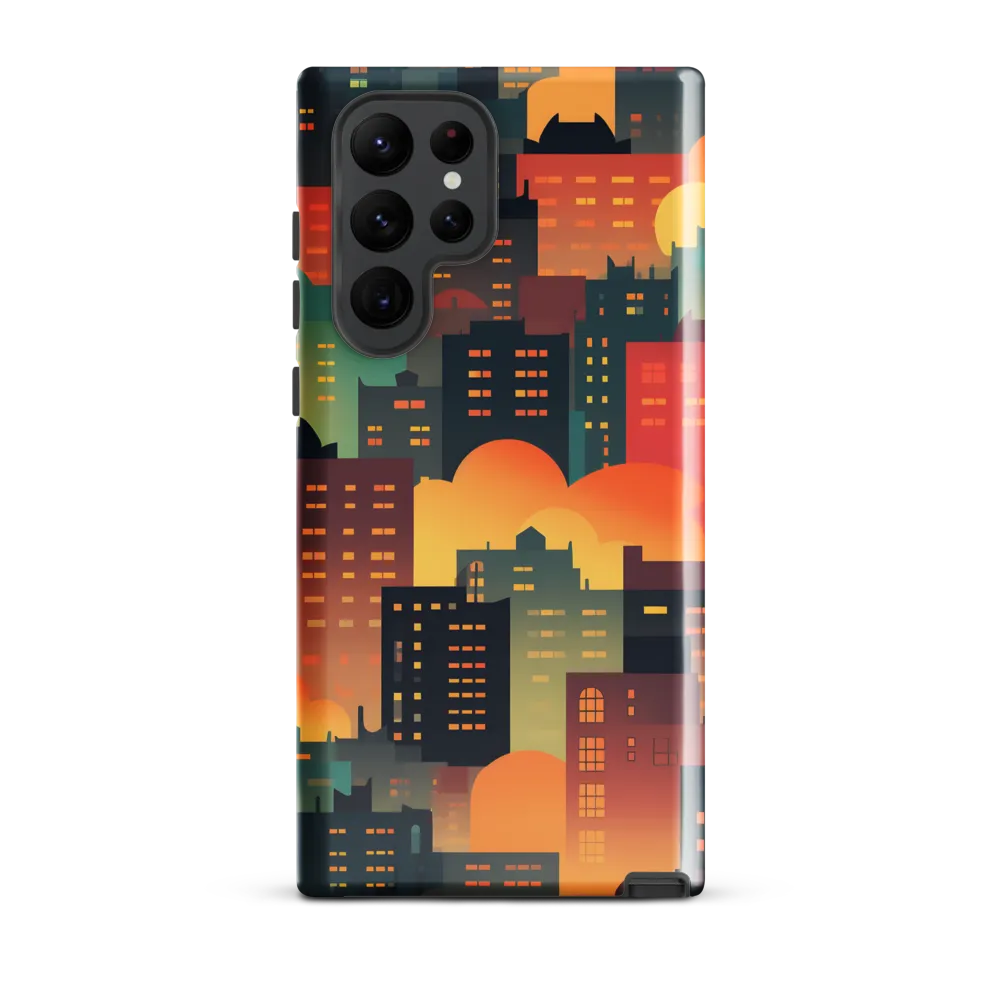 Twilight in the Concrete Jungle | Phone Case |  S22 Ultra | Tough Case | Glossy