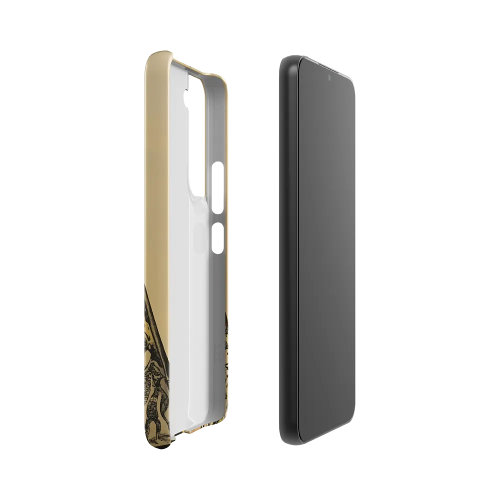 Mystical Cloak of Symbols | Phone Case |  S22 | Snap Case | Matte