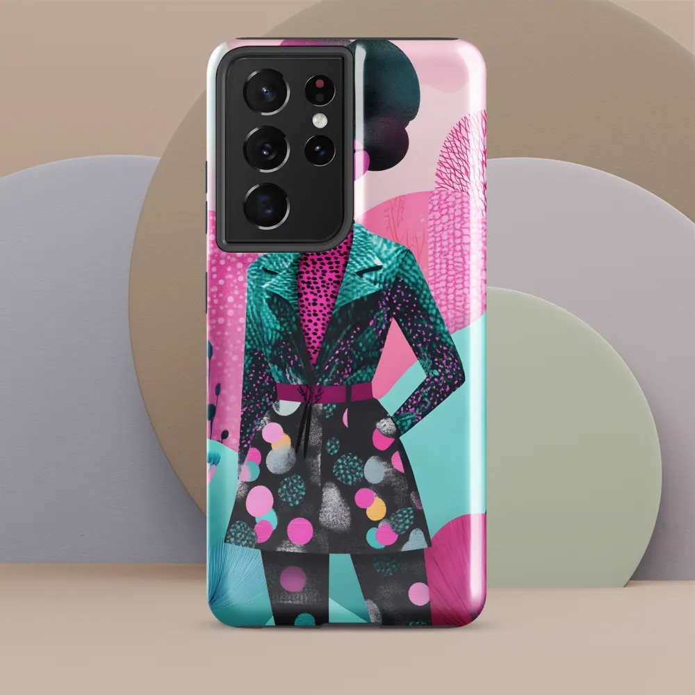 Bold Elegance in Color | Phone Case |  S21 Ultra | Tough Case | Glossy