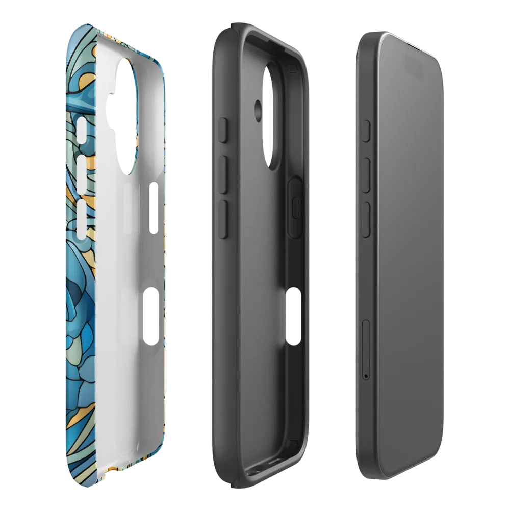 Dancing Waves of the Ocean | Phone Case |  16 | Tough Case | Matte