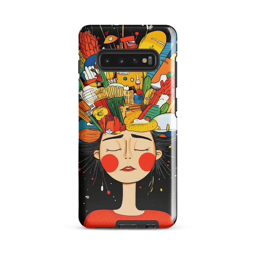 Whimsical Feast of Imagination | Phone Case |  S10 Plus | Tough Case | Glossy