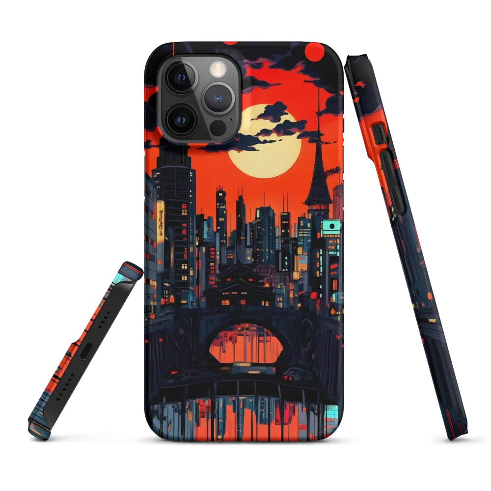 Nightfall in a Neon City