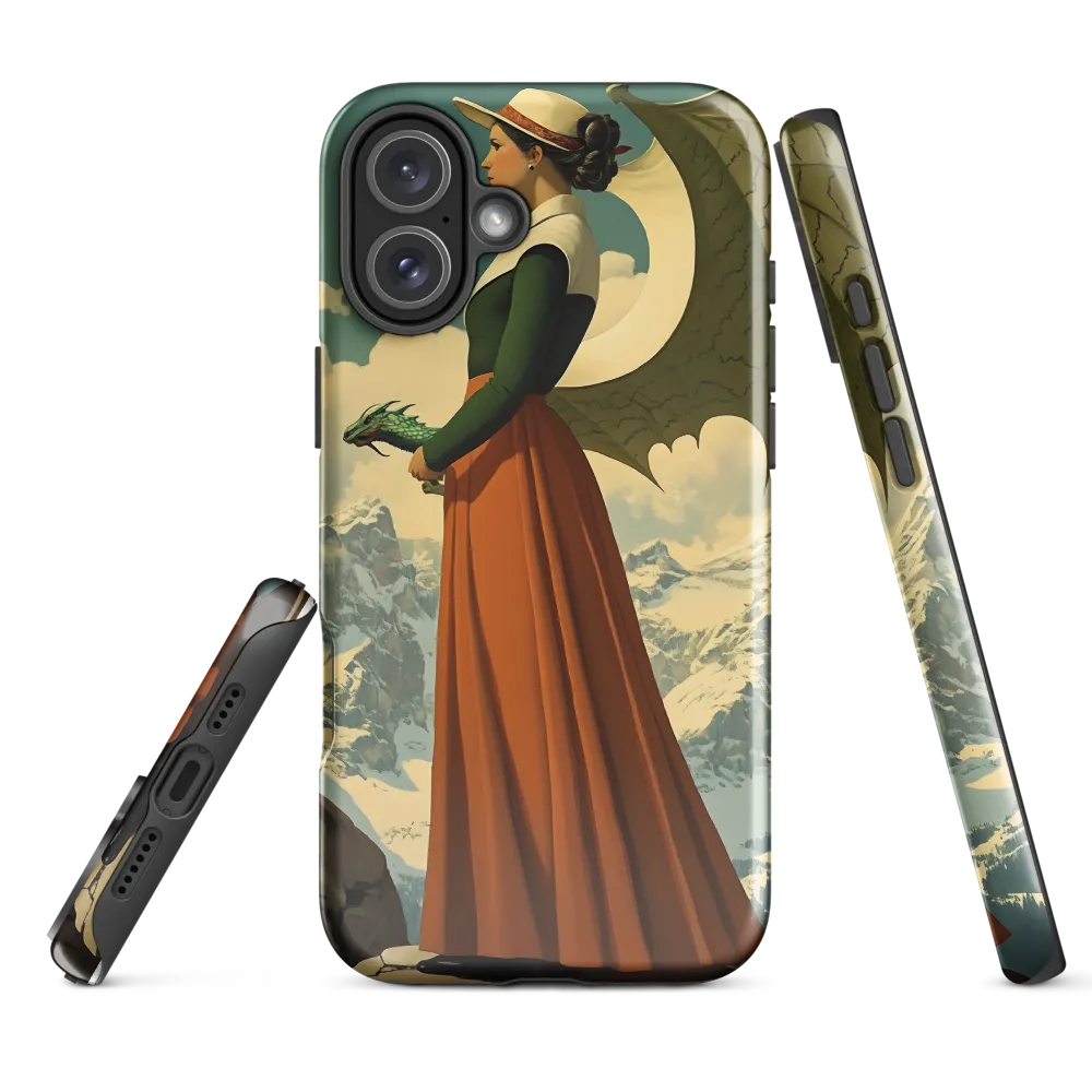 Mystic Harmony: The Dragon Keeper | Phone Case |  16 Plus | Tough Case | Glossy