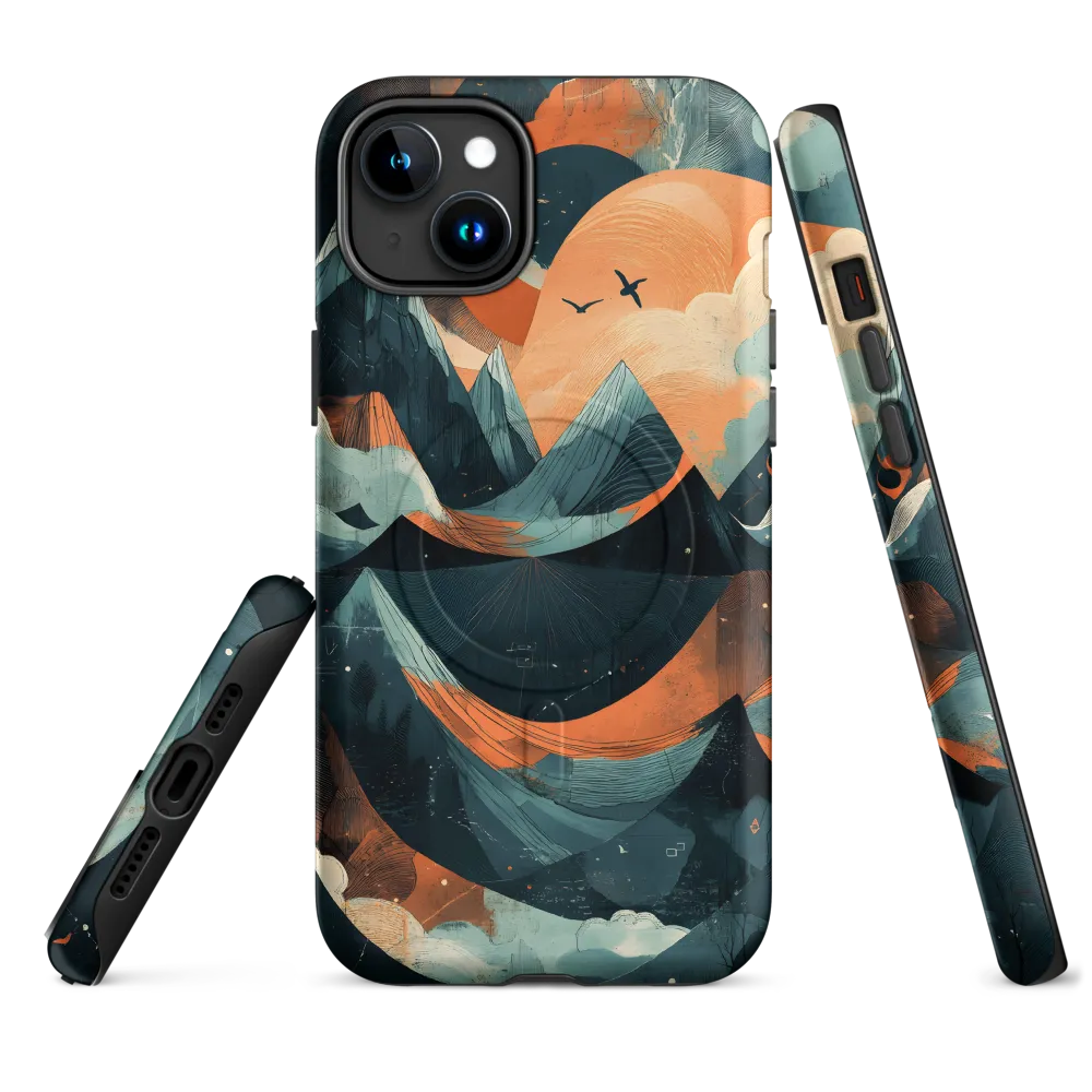 Ethereal Mountain Dreams | Phone Case |  15 Plus | MagSafe® Tough Case | Matte