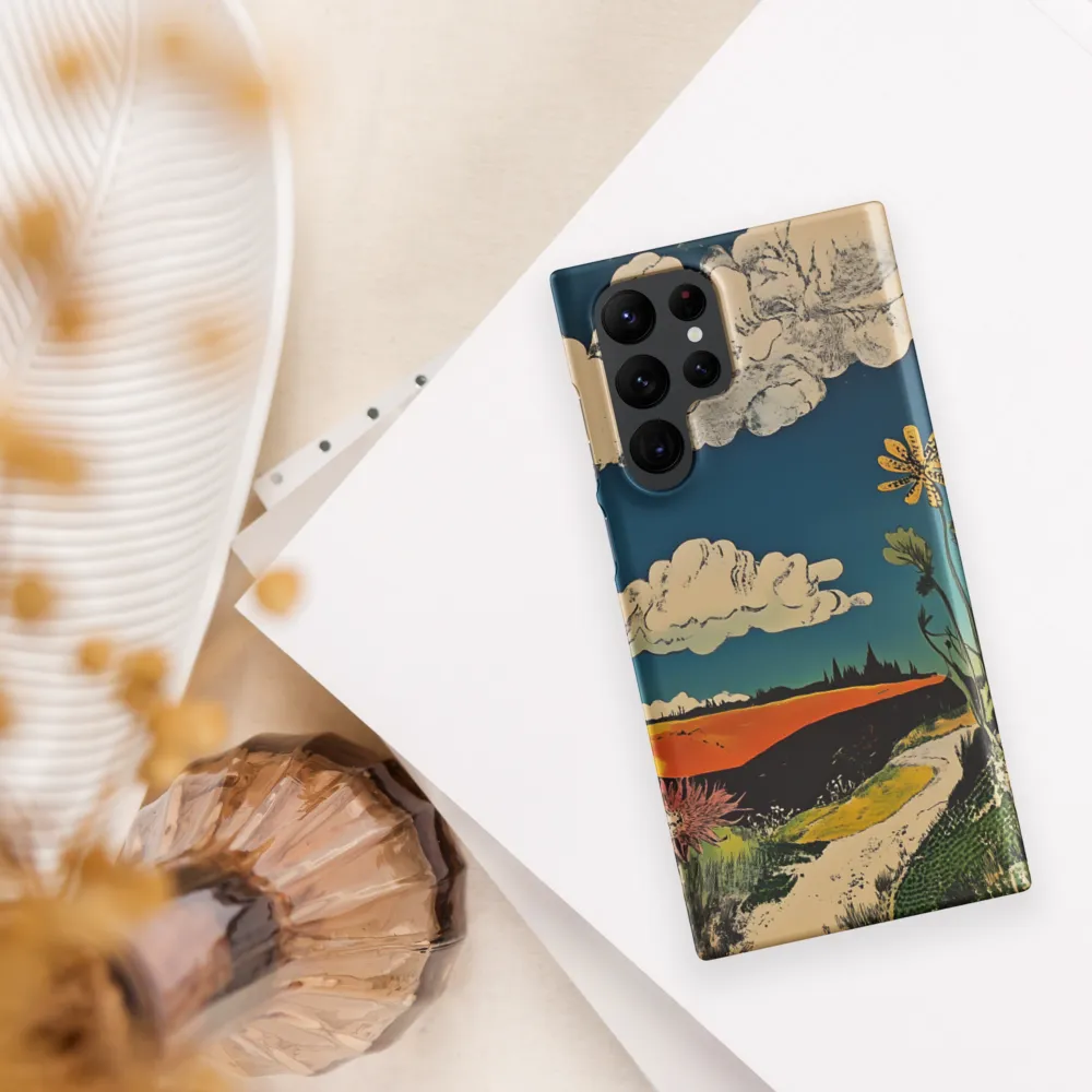 Surreal Blooming Landscape