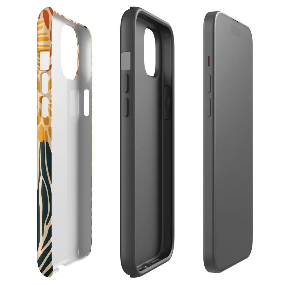 Serenity in Bloom | Phone Case |  15 Plus | Tough Case | Matte