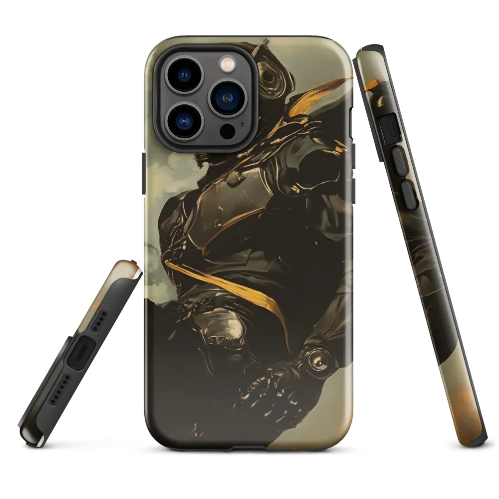 Ethereal Explorer: The Enigmatic Astronaut | Phone Case |  13 Pro Max | Tough Case | Glossy