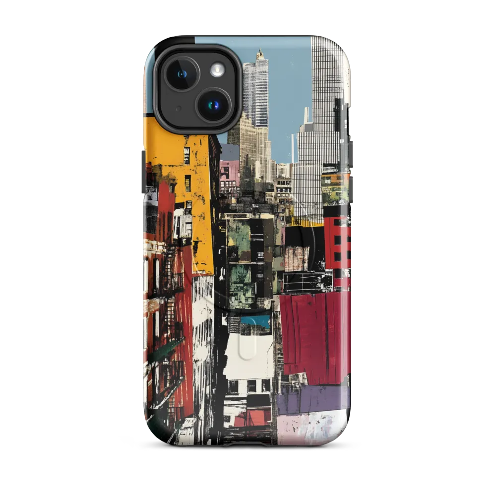 Urban Collage: A Vivid Cityscape