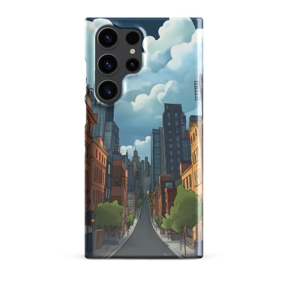 Urban Serenity: A Digital Cityscape