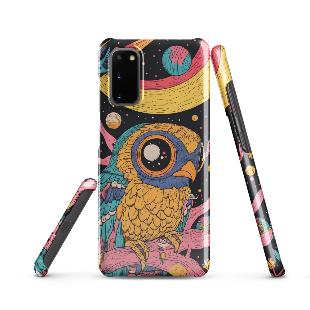 Whimsical Cosmic Owl