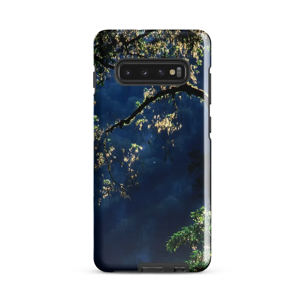 Whispers of Nature: The Silhouette of Serenity | Phone Case |  S10 Plus | Tough Case | Glossy