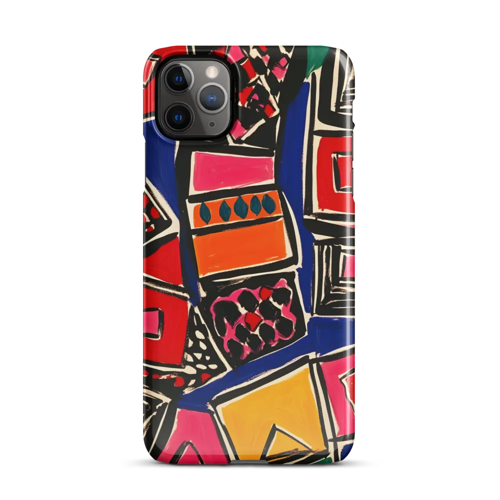 Dynamic Geometric Harmony | Phone Case |  11 Pro Max | Snap Case | Glossy