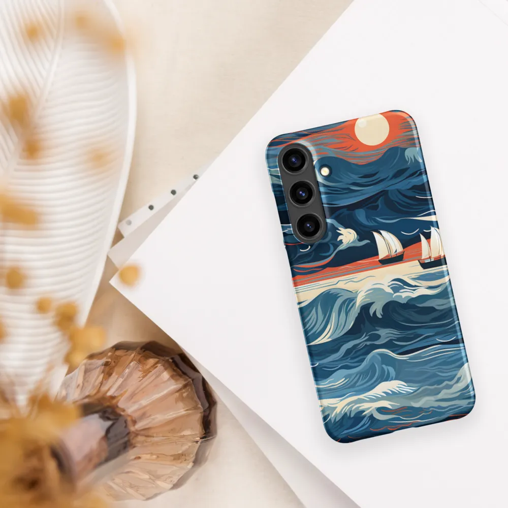 Ocean Whispers: A Voyage at Dusk