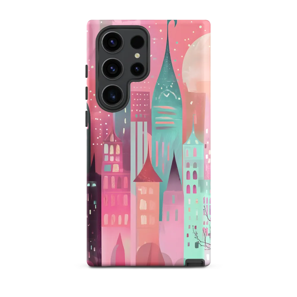 Whimsical City at Dusk