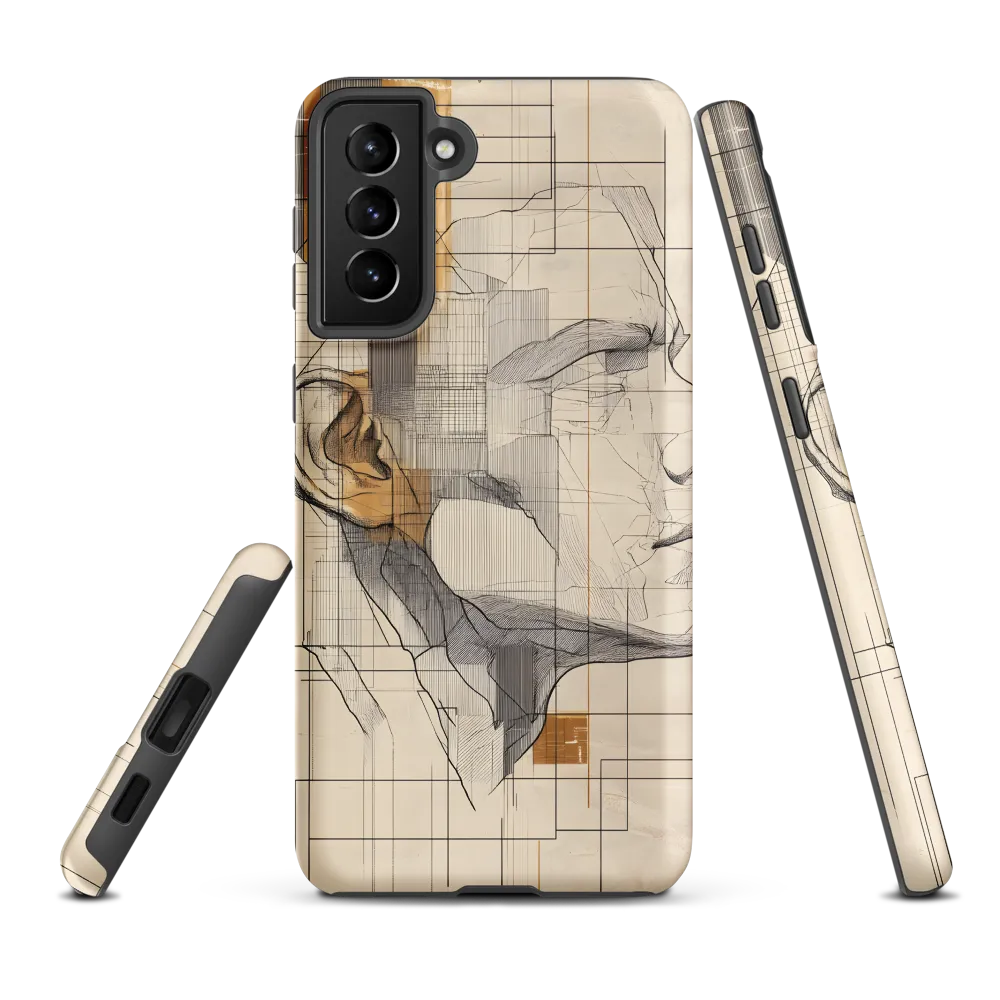 Geometric Reverie | Phone Case |  S21 Plus | Tough Case | Matte
