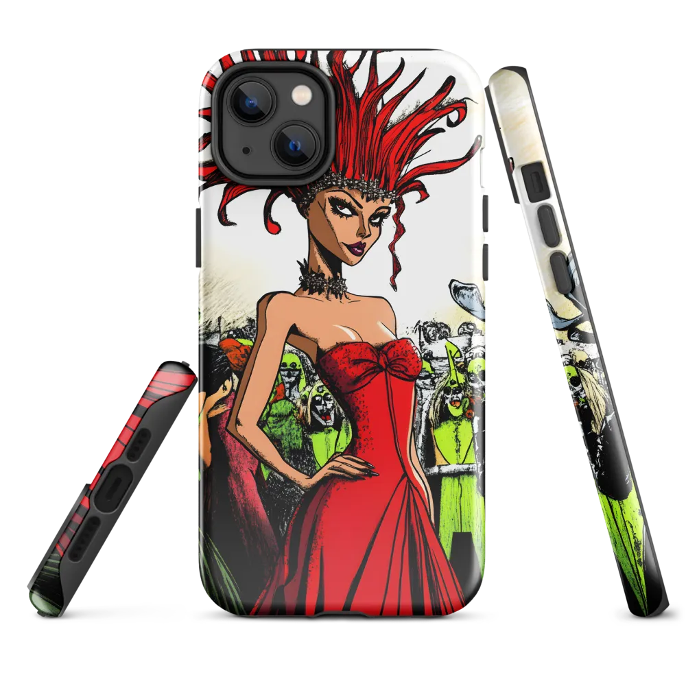 Fiery Elegance: A Fashion Statement